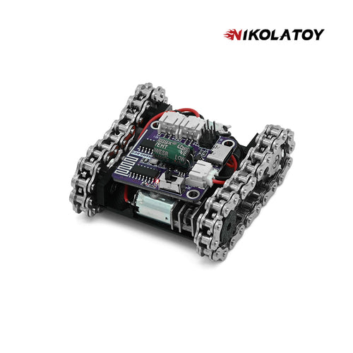 Nikola Toy Mini Programmable Metal RC Robot Tank
