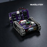 Nikola Toy Mini Programmable Metal RC Robot Tank, view 2