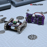 Nikola Toy Mini Programmable Metal RC Robot Tank, view 5