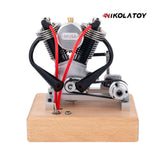 Nikola Toy 2026 New Miniature Harley Davidson V2 Real Engine Model, view 2