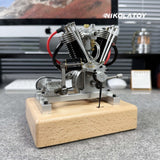 Nikola Toy 2026 New Miniature Harley Davidson V2 Real Engine Model, view 5