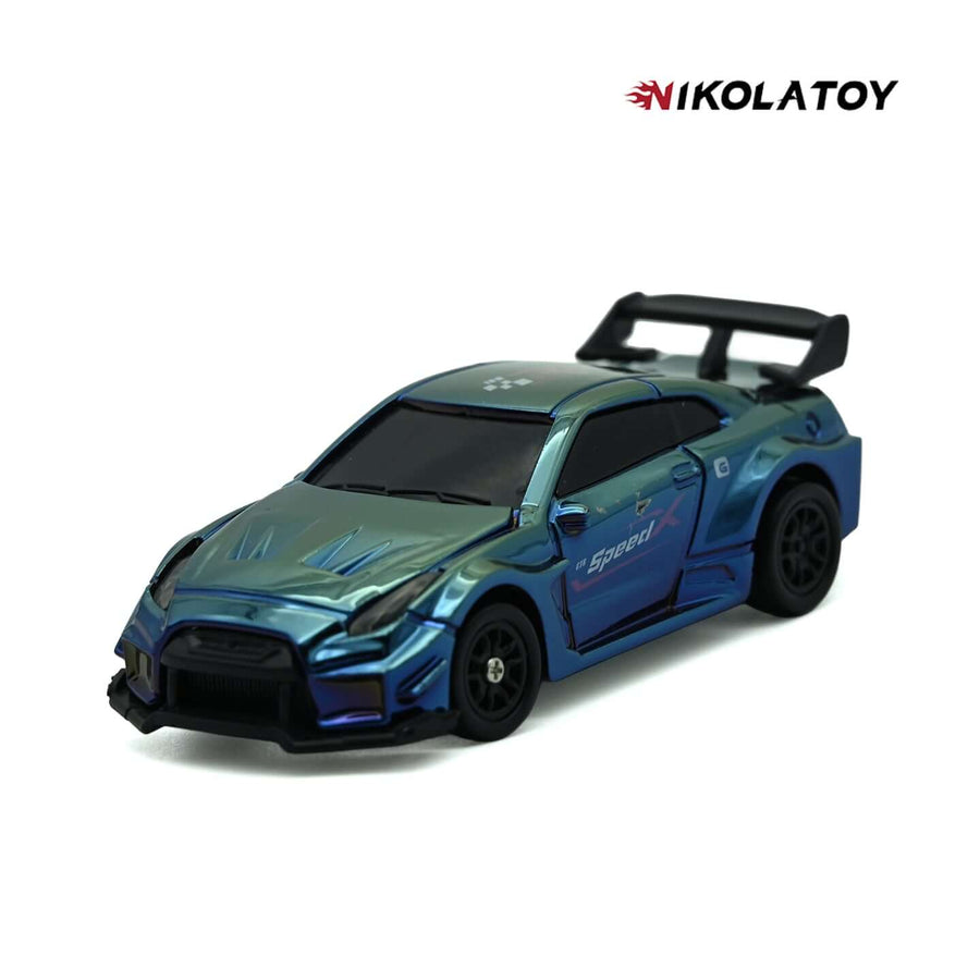 Nikola Toy 1/64 AWD GTR Remote Control Stunt Drifting Car