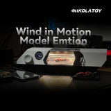 Nikola Toy 1:64 Windible car model desktop wind tunnel tester, view 2