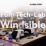 Nikola Toy 1:64 Windible car model desktop wind tunnel tester, view 3