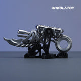Nikola Toy EDC Fidget Toys Steel Ribs, view 3