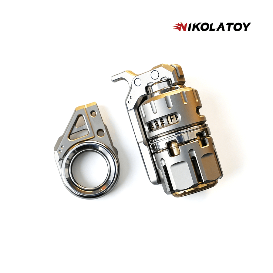 Nikola Toy Multi functional Titanium Alloy EDC Toy Doombringer Grenade