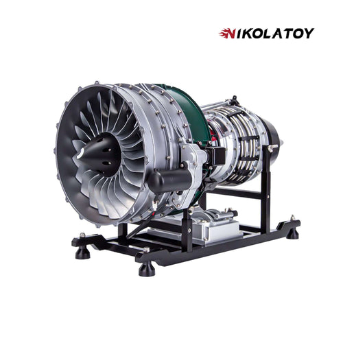 Nikola Toy TECHING Large Size Turbofan Engine Model - DIY KIT(15In)