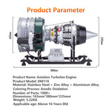 Nikola Toy TECHING Large Size Turbofan Engine Model - DIY KIT（15In）, view 3
