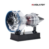 Nikola Toy TECHING Small Size Turbofan Engine Model - DIY KIT(7In), view 2