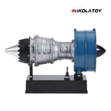 Nikola Toy TECHING Small Size Turbofan Engine Model - DIY KIT(7In), view 3