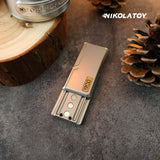 Nikola Toy Titanium Alloy EDC Toy Dynamic Tuning Fork, view 6