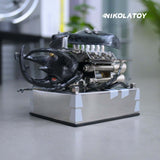 Nikola Toy Alloy Mechanical V8 Beetle, view 5