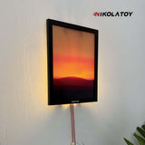 Nikola Toy Creative Sunset Hand Pulled Night Light, view 3