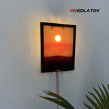 Nikola Toy Creative Sunset Hand Pulled Night Light, view 5