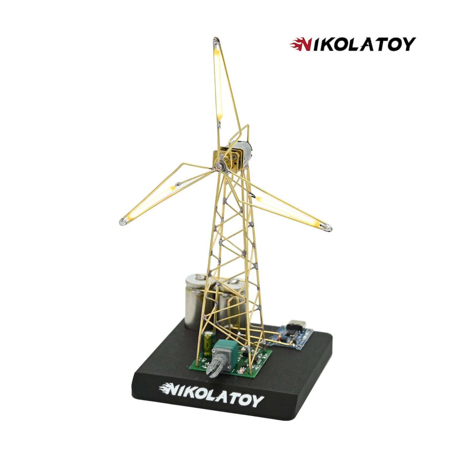 Nikola Toy DIY Windmill Night Light (Finished Product)