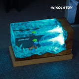 Nikola Toy Dragon Ball Kakarot Resin RGB Night Light Desktop Decoration, view 3