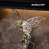 Nikola Toy Mechanical Biology - Butterfly (Finished Product), view 4