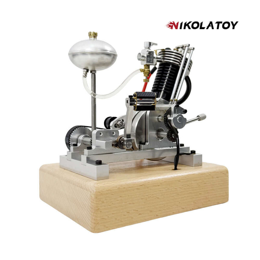 Nikola Toy Miniature Motorcycle Single Cylinder Engine