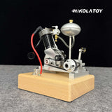 Nikola Toy Miniature Motorcycle Single Cylinder Engine, view 5