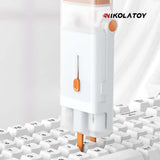 Nikola Toy Multi Functional Notebook Computer Headphone Keyboard Efficient Cleaning 8-In-1 Set, view 4