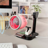 Nikola Toy Desktop JetFan with Phone Charging Base and Humidifier, view 3