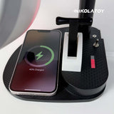 Nikola Toy Desktop JetFan with Phone Charging Base and Humidifier, view 5