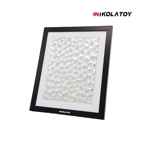 Nikola Toy Precision CNC Alloy Laser Light Effect Art Frame