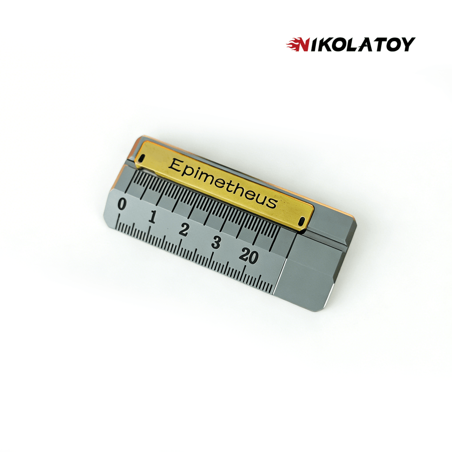 Nikola Toy Titanium Alloy Fidgets Ruler