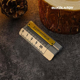 Nikola Toy Titanium Alloy Fidgets Ruler, view 2