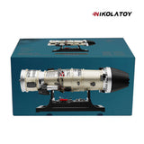 Nikola Toy Turbofan Engine Model Kit that Works F35 Military Fighter Jet Engine Kits 600+PCS, view 3