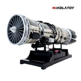 Nikola Toy Turbofan Engine Model Kit that Works F35 Military Fighter Jet Engine Kits 600+PCS, view 4
