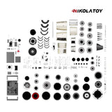 Nikola Toy Turbofan Engine Model Kit that Works F35 Military Fighter Jet Engine Kits 600+PCS, view 5