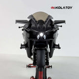 Nikola Toy 1/6 Alloy Dynamic Kawasaki H2R Motorcycle Model, view 4
