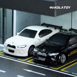 Nikola Toy Miniature 1/64 AWD Remote Control Stunt Srifting Car - BMW M4, view 3