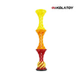Nikola Toy 3D Printed Rainbow Spiral Ejection Decompression Ball, view 4
