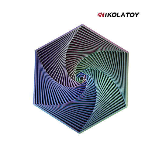 Nikola Toy 3D Printing Decompression Hexagon