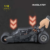 Nikola Toy Authorized 1:18 Alloy Batmobile Model, view 4