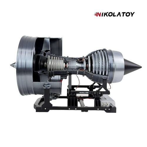 Nikola Toy Highly Restored Rolls Royce Trent 900 Turbofan Engine Model (55cm/22in)