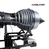 Nikola Toy Highly Restored Rolls Royce Trent 900 Turbofan Engine Model (55cm/22in), view 6
