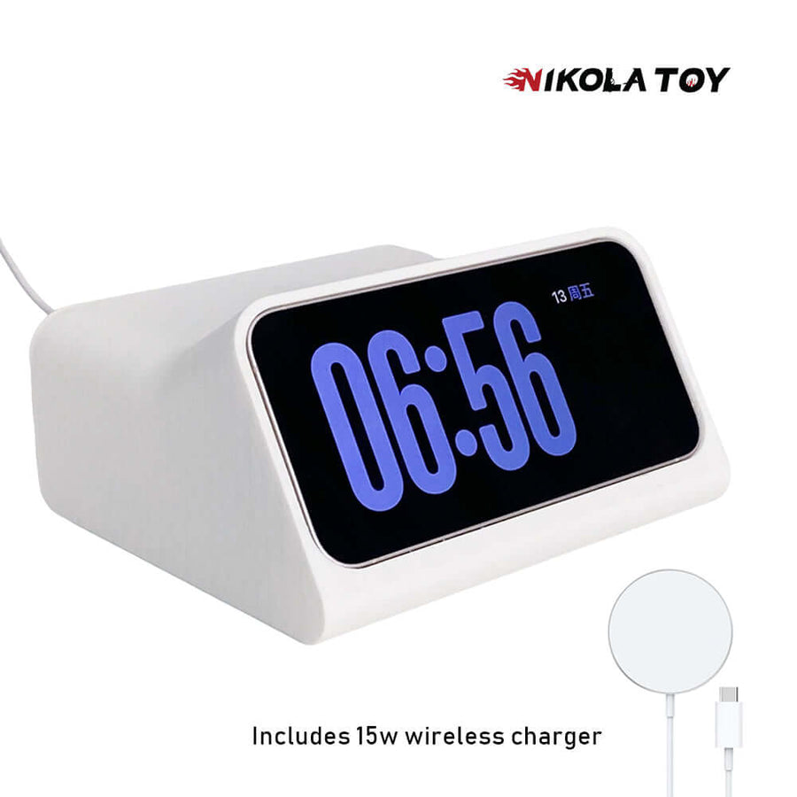Nikola Toy IPhone Standby Dock - Includes Wireless Charger