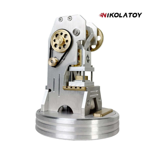 Nikola Toy Miniature Punch Machine Model Desktop Decoration