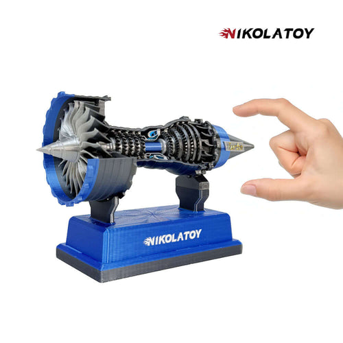 Nikola Toy Miniature Trent 900 Turbofan Engine Model（12cm/4.8in）
