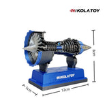 Nikola Toy Miniature Trent 900 Turbofan Engine Model（12cm/4.8in）, view 3
