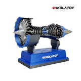 Nikola Toy Miniature Trent 900 Turbofan Engine Model（12cm/4.8in）, view 6