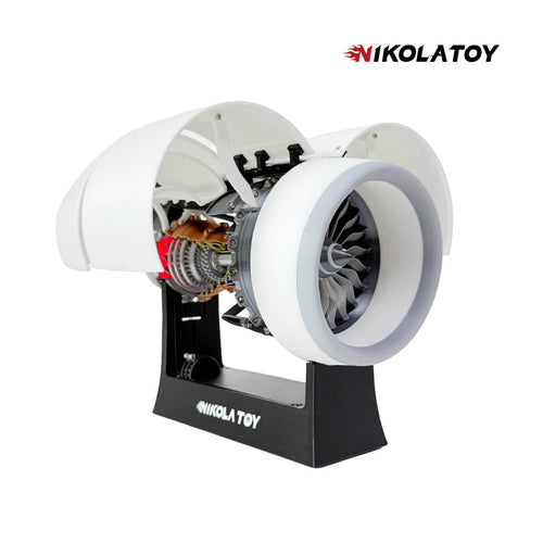 Nikola Toy Small Size (35cm/13in) Rolls Royce Trent 900 Turbofan Engine Model