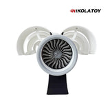 Nikola Toy Small Size (35cm/13in) Rolls Royce Trent 900 Turbofan Engine Model, view 2