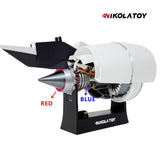 Nikola Toy Small Size (35cm/13in) Rolls Royce Trent 900 Turbofan Engine Model, view 4