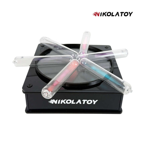 Nikola Toy Plasma Reaction Glass Tube — Sealed Rare Gas Science Demonstration Set