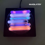 Nikola Toy Plasma Reaction Glass Tube — Sealed Rare Gas Science Demonstration Set, view 6