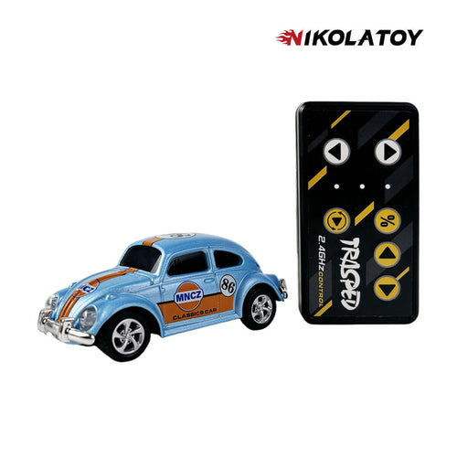 Nikola Toy 1:64 Volkswagen Beetle Desktop Remote Control Car